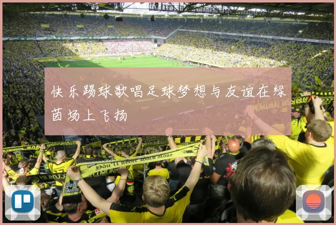快乐踢球歌唱足球梦想与友谊在绿茵场上飞扬