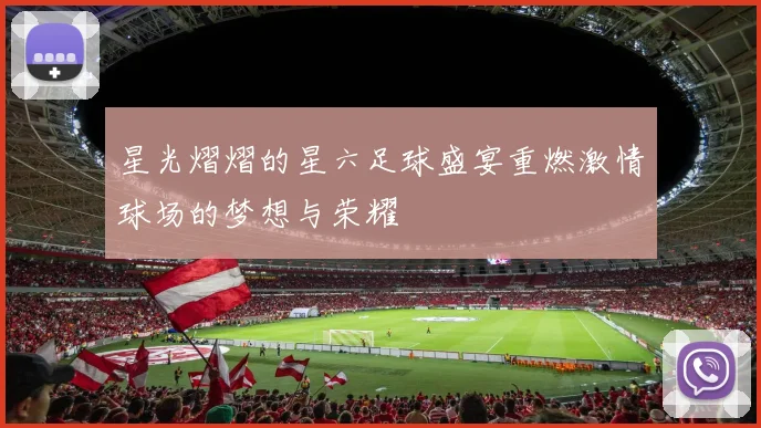 星光熠熠的星六足球盛宴重燃激情球场的梦想与荣耀